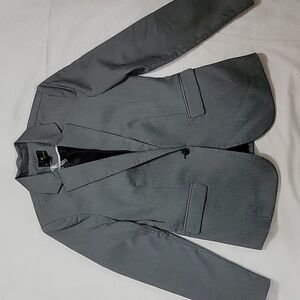 Women's Worthington Chain Pattern Blazer,‎ Black/White, Size 8, NWT